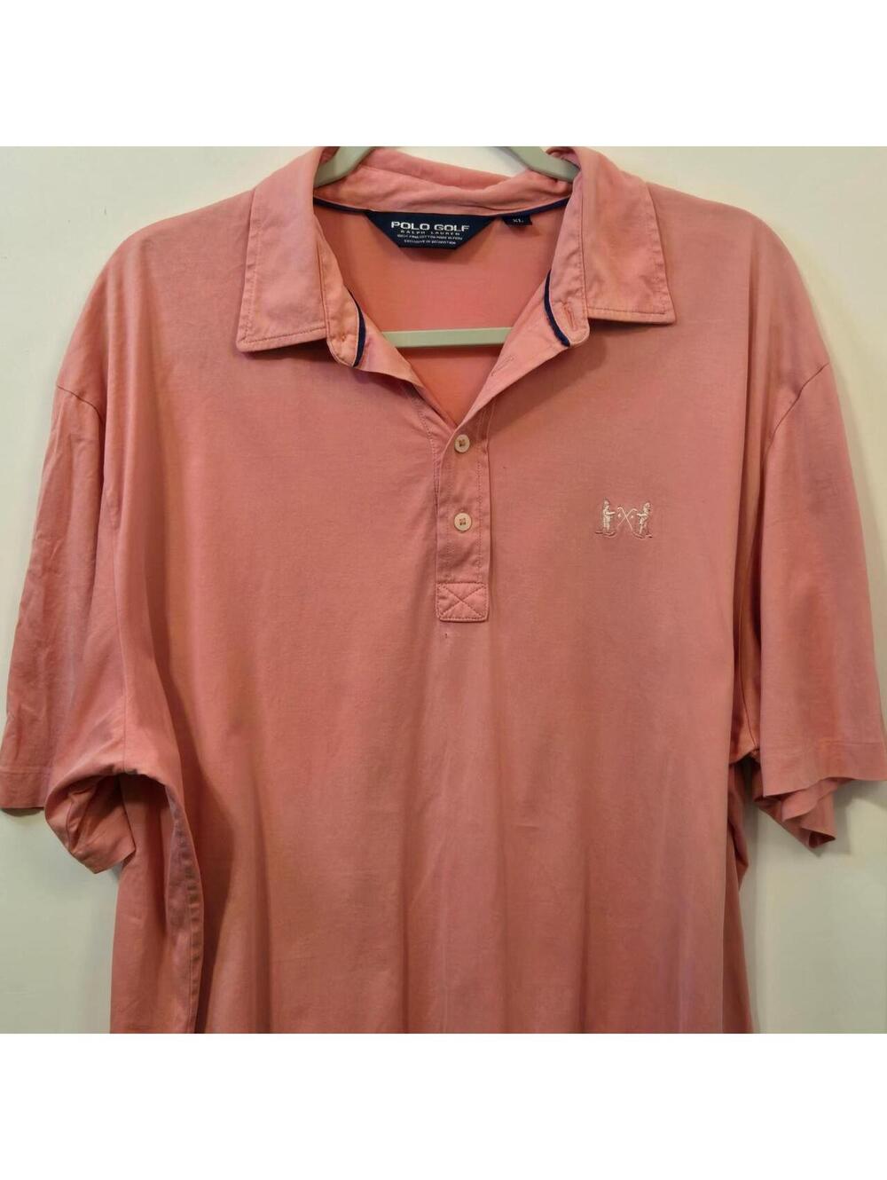 Polo Ralph Lauren Men's Pink Polo-shirt